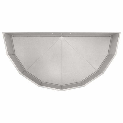Plantenbak Zilver 120 x 60 x 50 cm Roestvrij staal
