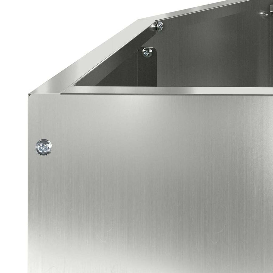 Plantenbak Zilver 120 x 60 x 50 cm Gegalvaniseerd staal