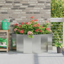 Plantenbak Zilver 120 x 60 x 50 cm Gegalvaniseerd staal
