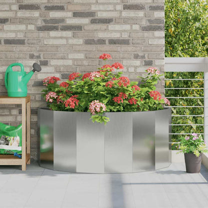 Plantenbak Zilver 120 x 60 x 50 cm Gegalvaniseerd staal