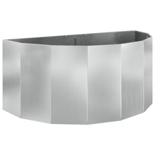 Plantenbak Zilver 120 x 60 x 50 cm Gegalvaniseerd staal