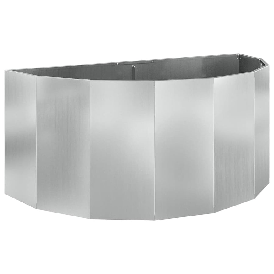 Plantenbak Zilver 120 x 60 x 50 cm Gegalvaniseerd staal