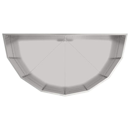 Plantenbak Zilver 120 x 60 x 50 cm Gegalvaniseerd staal