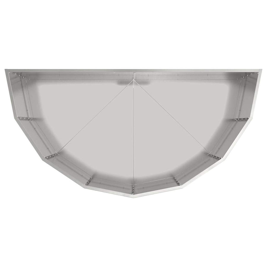 Plantenbak Zilver 120 x 60 x 50 cm Gegalvaniseerd staal