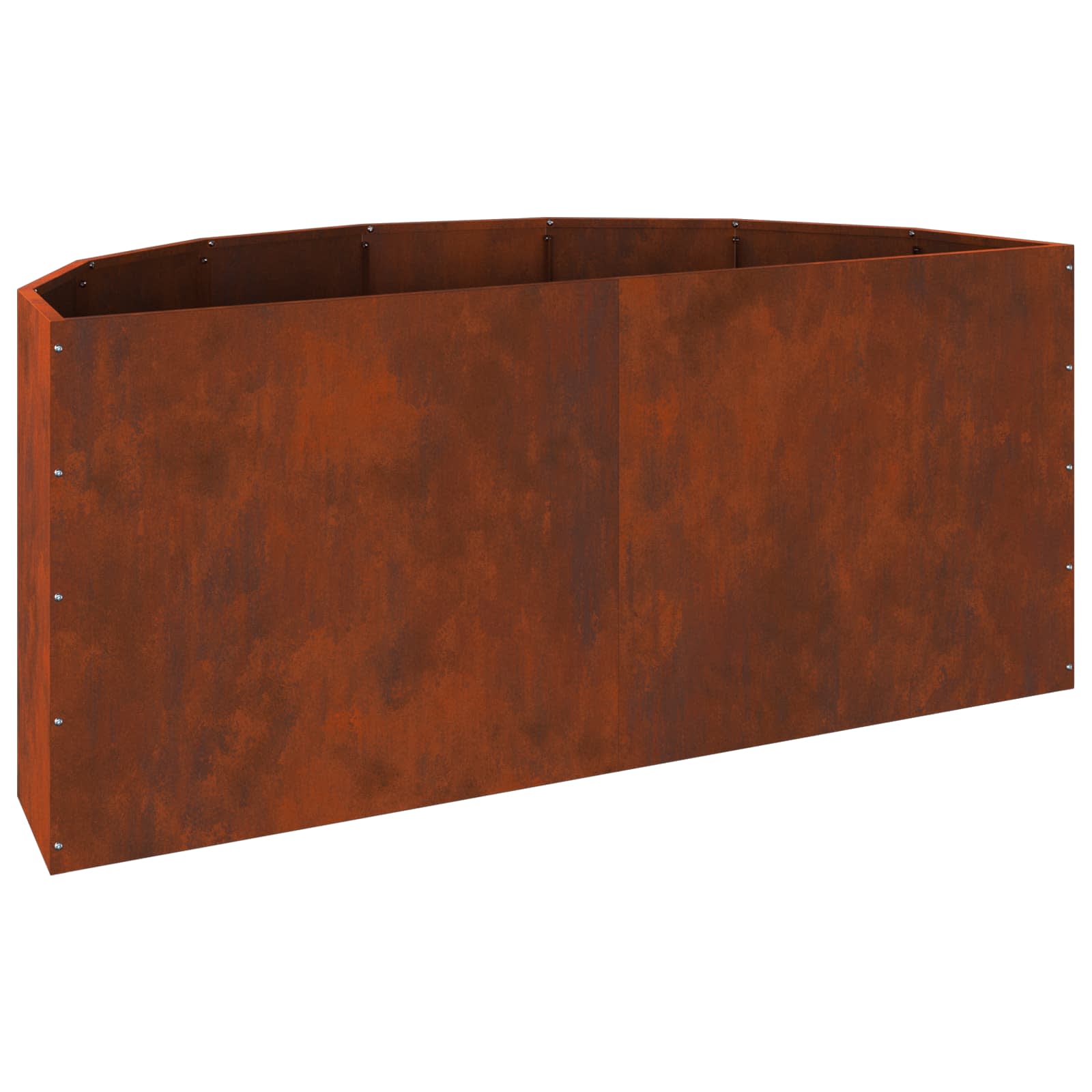Plantenbak Roestig 120 x 60 x 50 cm weervast staal