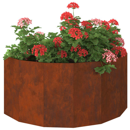Plantenbak Roestig 120 x 60 x 50 cm weervast staal
