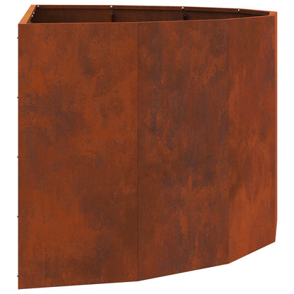 Plantenbak Roestig 120 x 60 x 50 cm weervast staal