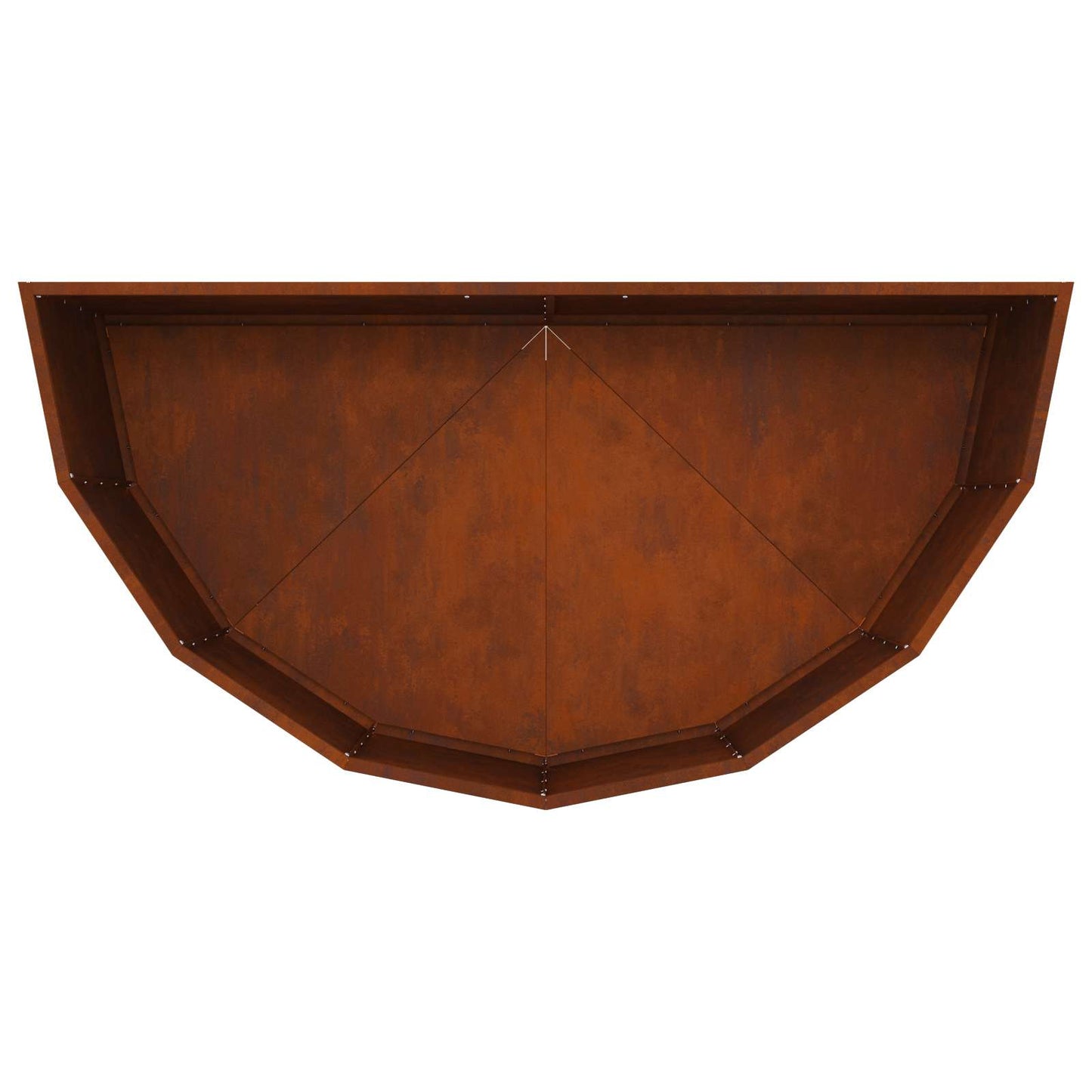 Plantenbak Roestig 120 x 60 x 50 cm weervast staal