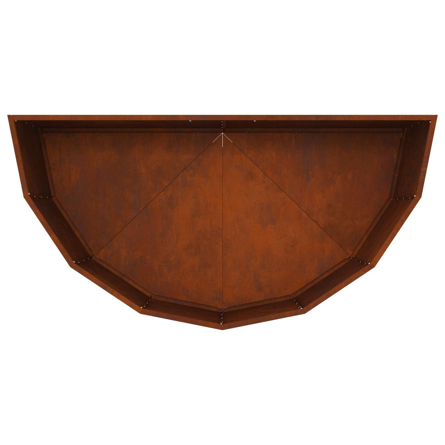 Plantenbak Roestig 120 x 60 x 50 cm weervast staal