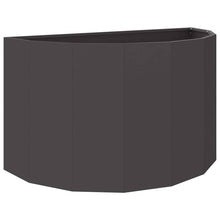 Plantenbak Zwart 90 x 45 x 50 cm Staal