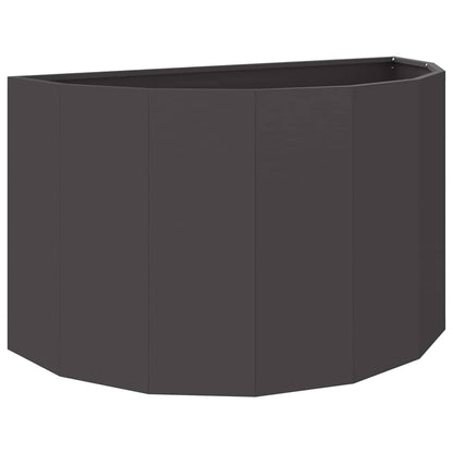 Plantenbak Zwart 90 x 45 x 50 cm Staal