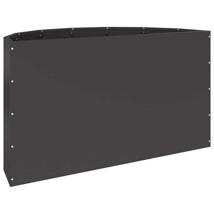 Plantenbak Zwart 90 x 45 x 50 cm Staal