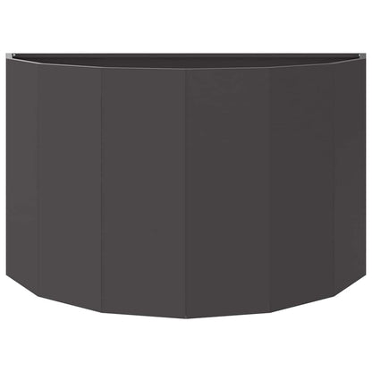 Plantenbak Zwart 90 x 45 x 50 cm Staal