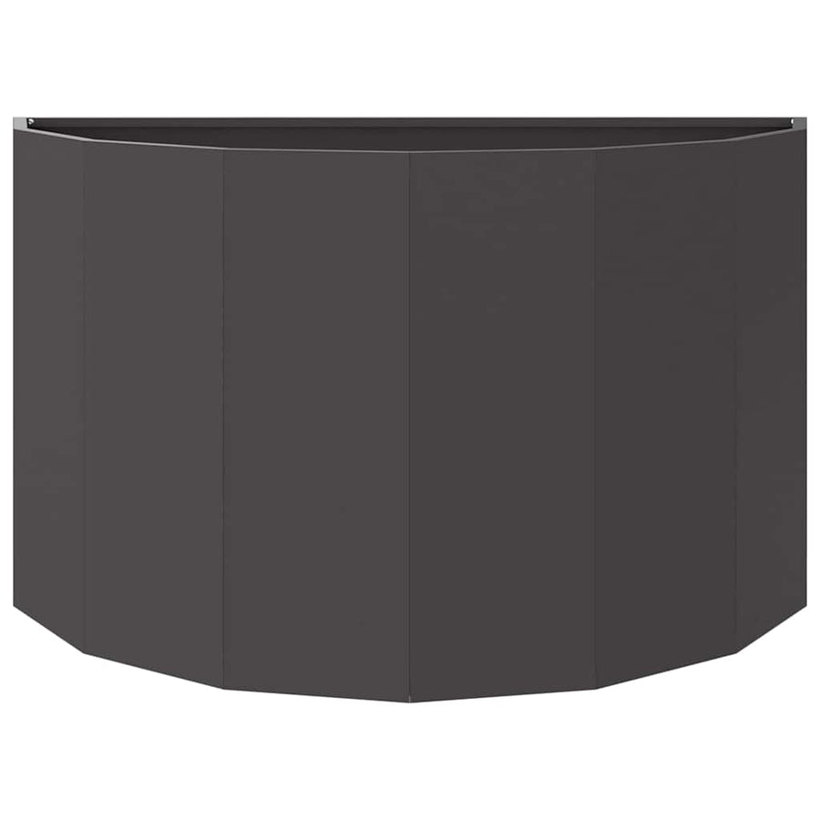 Plantenbak Zwart 90 x 45 x 50 cm Staal