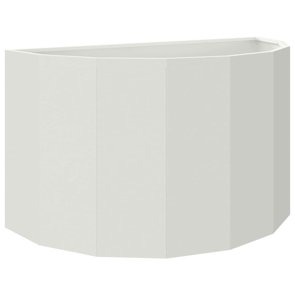 Plantenbak Wit 90 x 45 x 50 cm Staal
