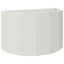 Plantenbak Wit 90 x 45 x 50 cm Staal