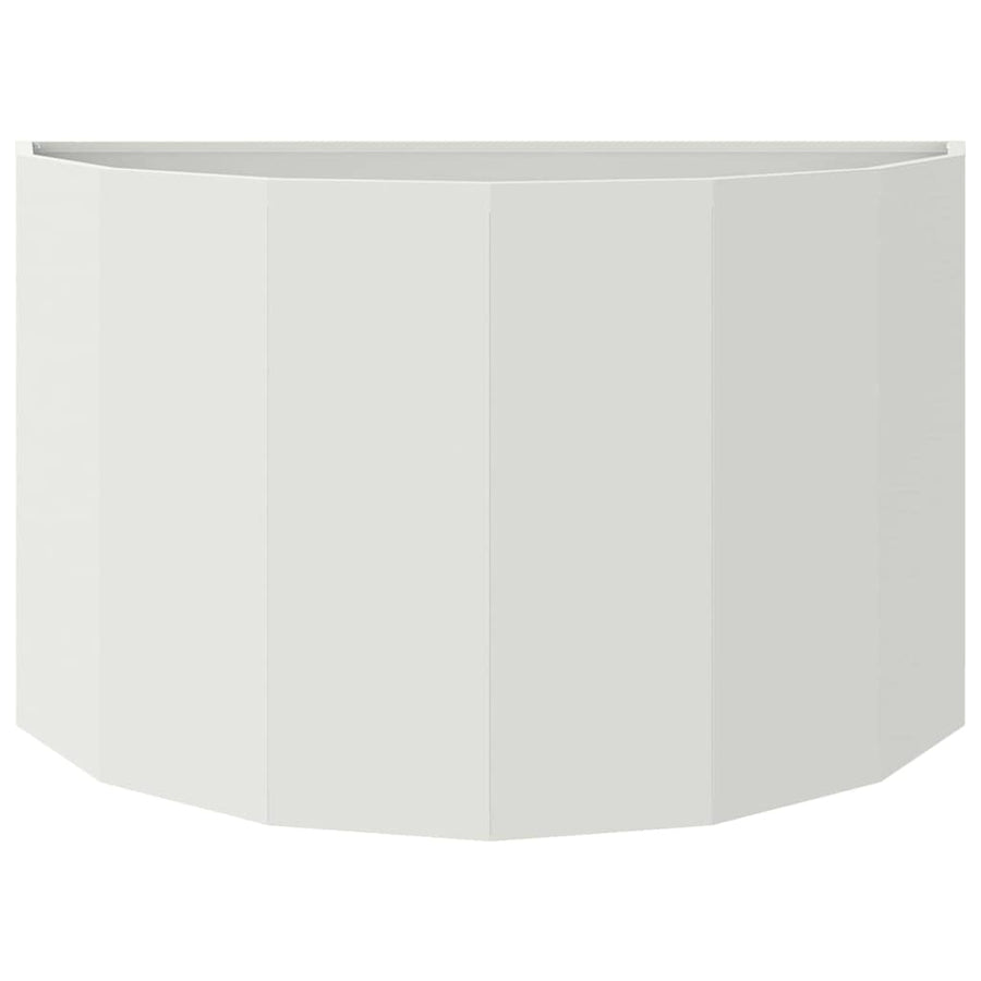 Plantenbak Wit 90 x 45 x 50 cm Staal
