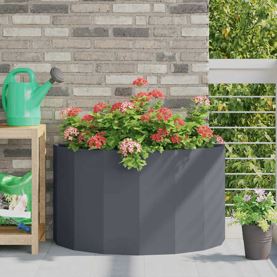 Plantenbak Antraciet 90 x 45 x 50 cm Staal