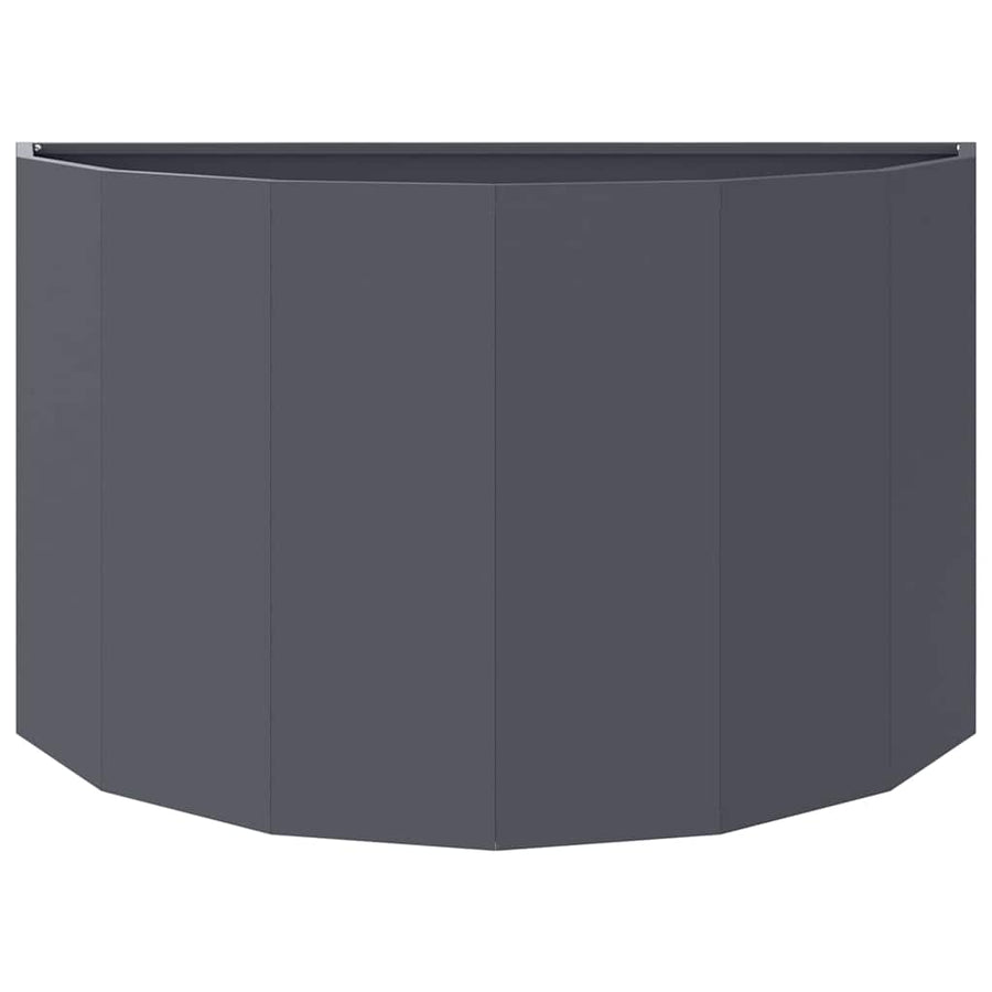 Plantenbak Antraciet 90 x 45 x 50 cm Staal