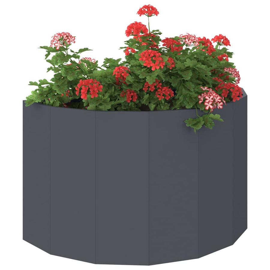 Plantenbak Antraciet 90 x 45 x 50 cm Staal