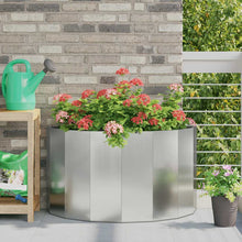 Plantenbak Zilver 90 x 45 x 50 cm Gegalvaniseerd staal