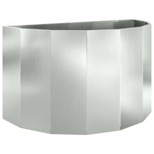 Plantenbak Zilver 90 x 45 x 50 cm Gegalvaniseerd staal