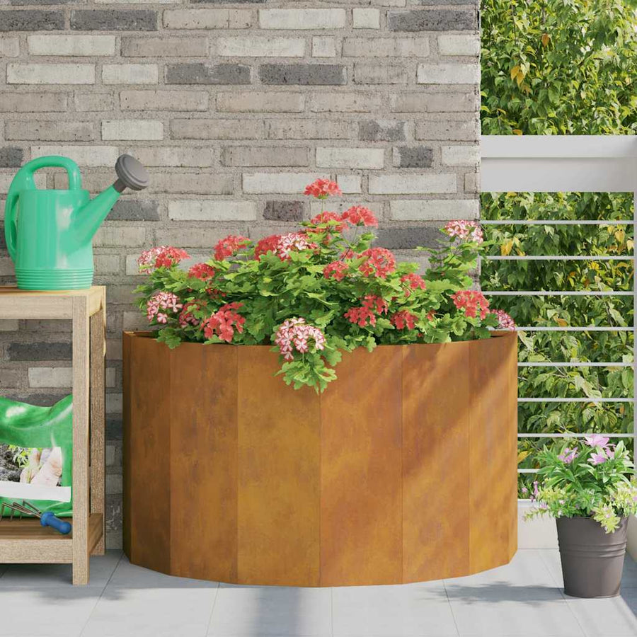 Plantenbak Roestig 90 x 45 x 50 cm Cortenstaal