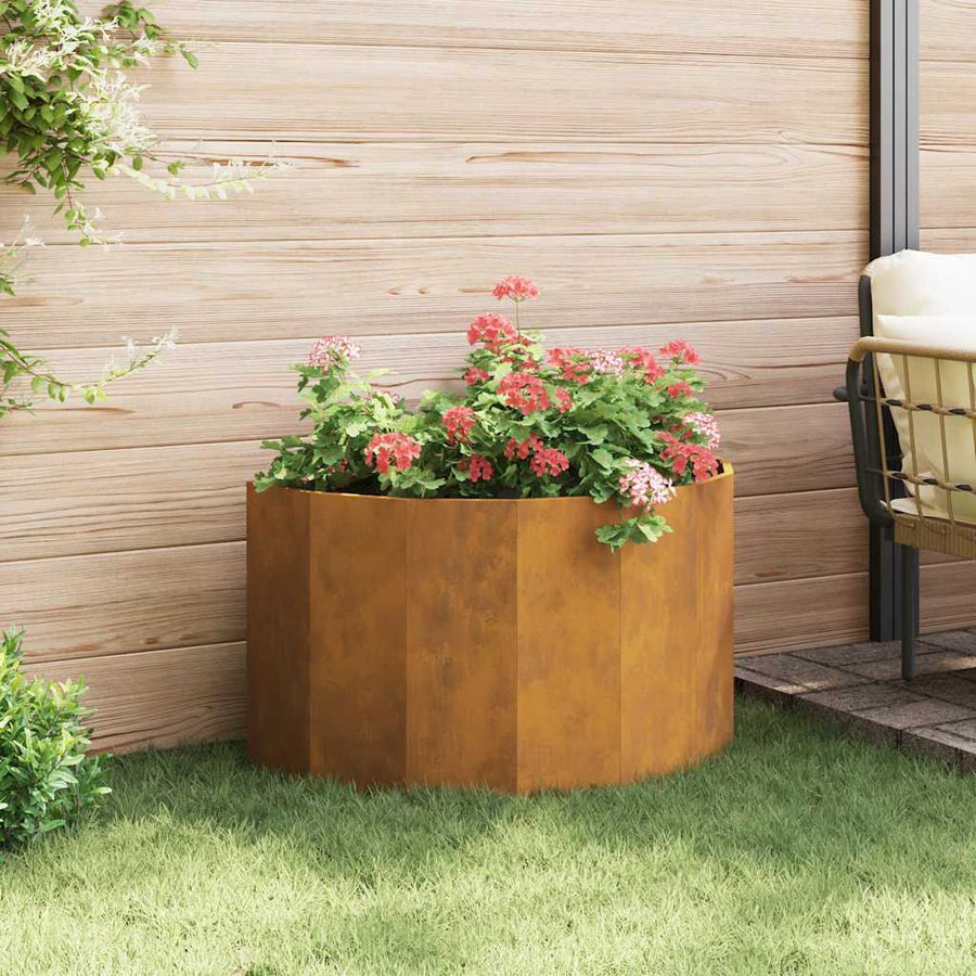 Plantenbak Roestig 90 x 45 x 50 cm Cortenstaal