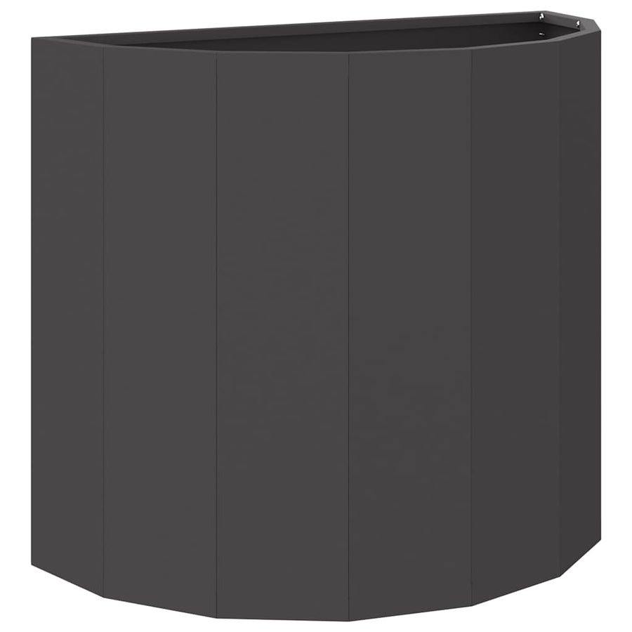 Plantenbak Zwart 60 x 30 x 50 cm Staal
