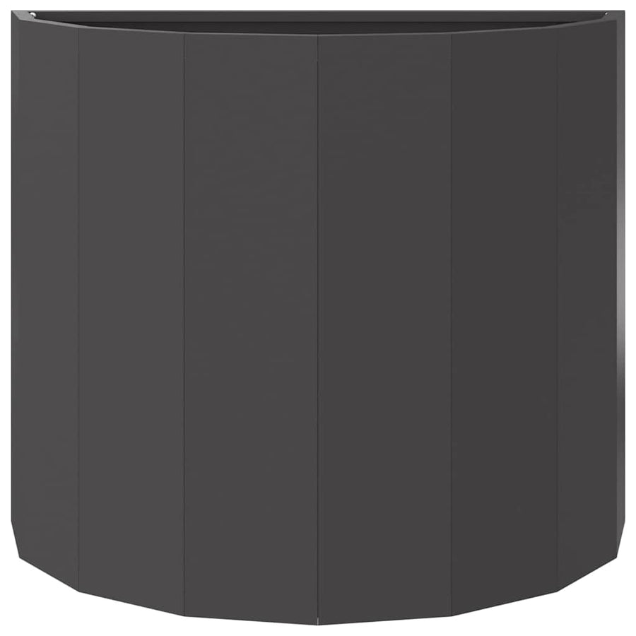 Plantenbak Zwart 60 x 30 x 50 cm Staal