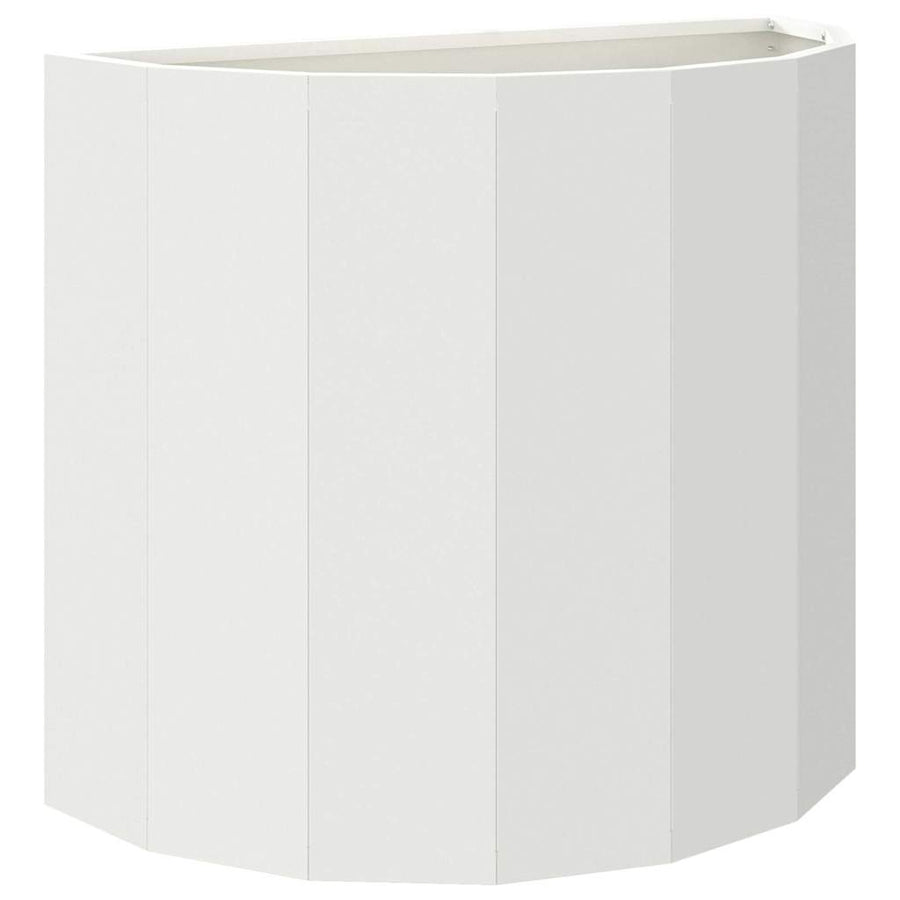 Plantenbak Wit 60 x 30 x 50 cm Staal