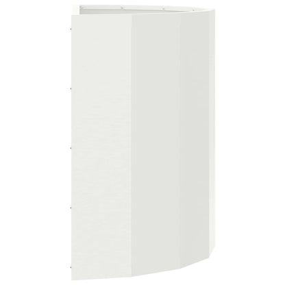 Plantenbak Wit 60 x 30 x 50 cm Staal