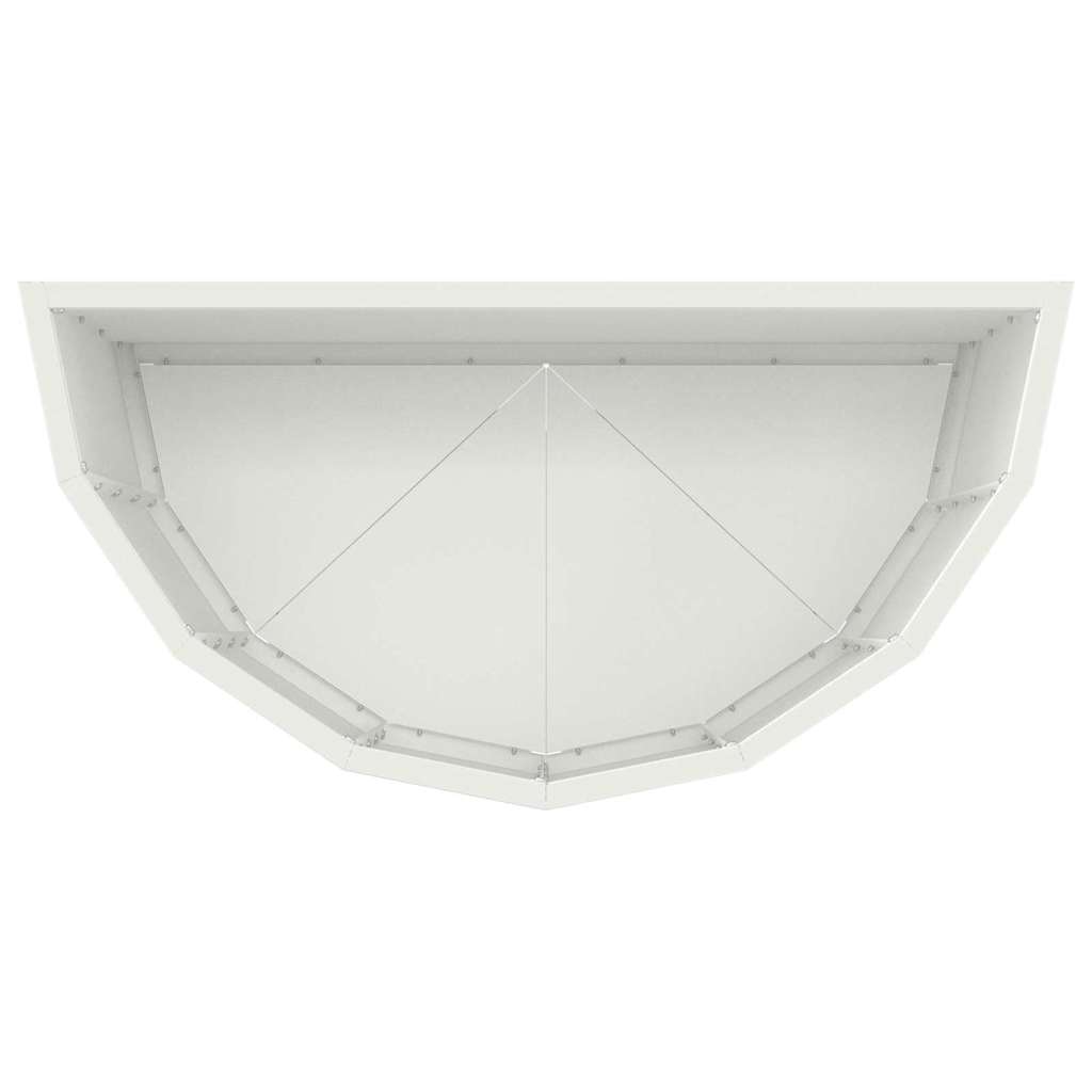 Plantenbak Wit 60 x 30 x 50 cm Staal