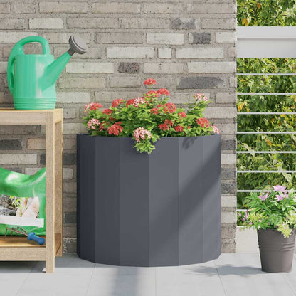 Plantenbak Antraciet 60 x 30 x 50 cm Staal