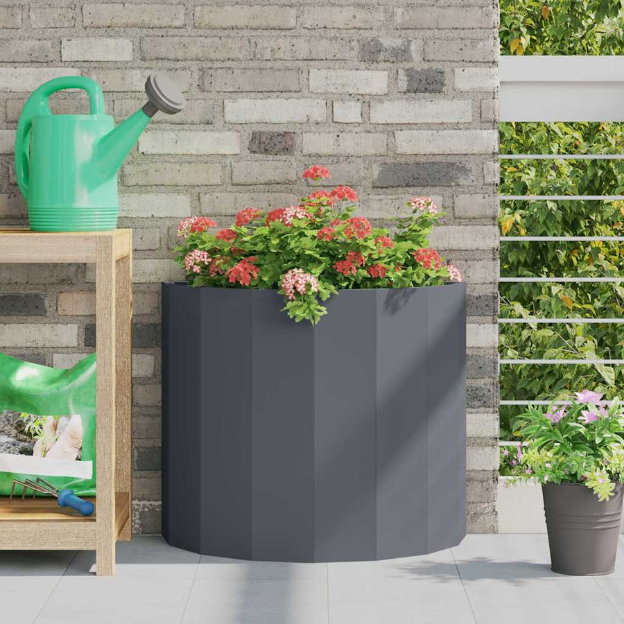 Plantenbak Antraciet 60 x 30 x 50 cm Staal