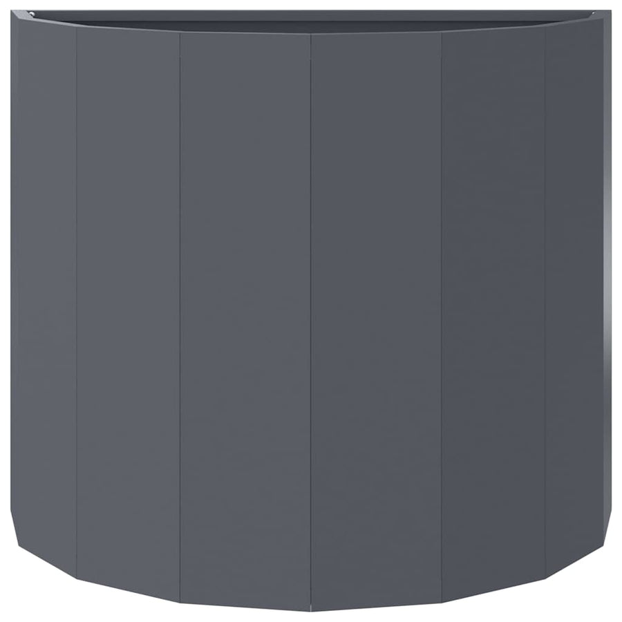 Plantenbak Antraciet 60 x 30 x 50 cm Staal