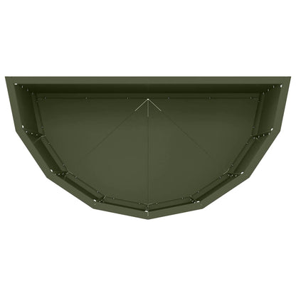 Plantenbak Olijf Groen 60 x 30 x 50 cm Staal