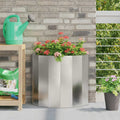 Plantenbak Zilver 60 x 30 x 50 cm Roestvrij staal