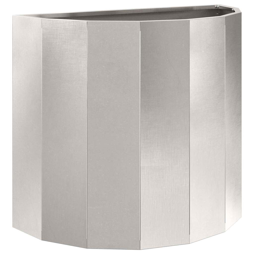 Plantenbak Zilver 60 x 30 x 50 cm Roestvrij staal