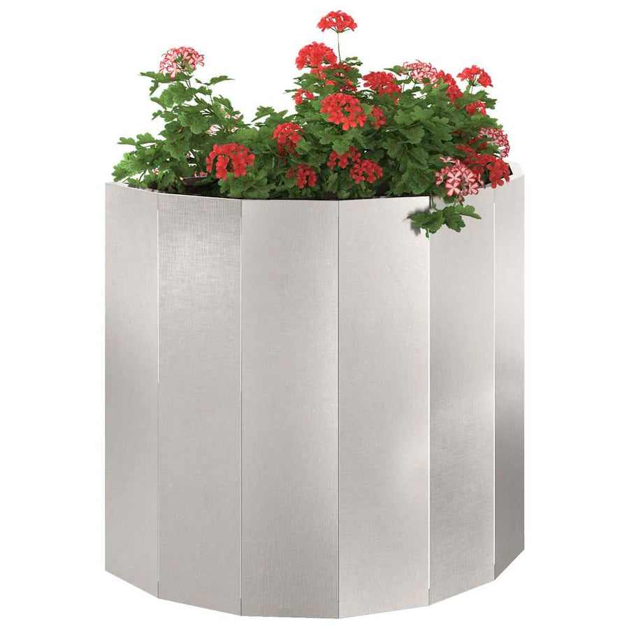 Plantenbak Zilver 60 x 30 x 50 cm Roestvrij staal
