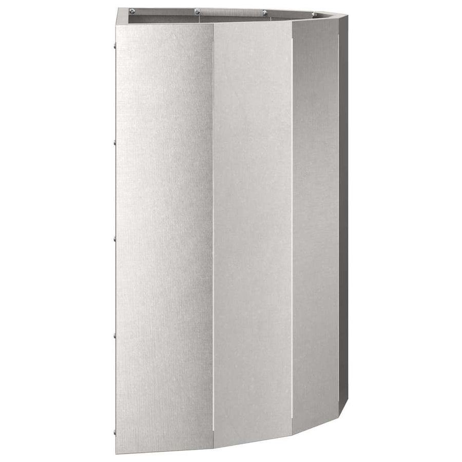 Plantenbak Zilver 60 x 30 x 50 cm Roestvrij staal