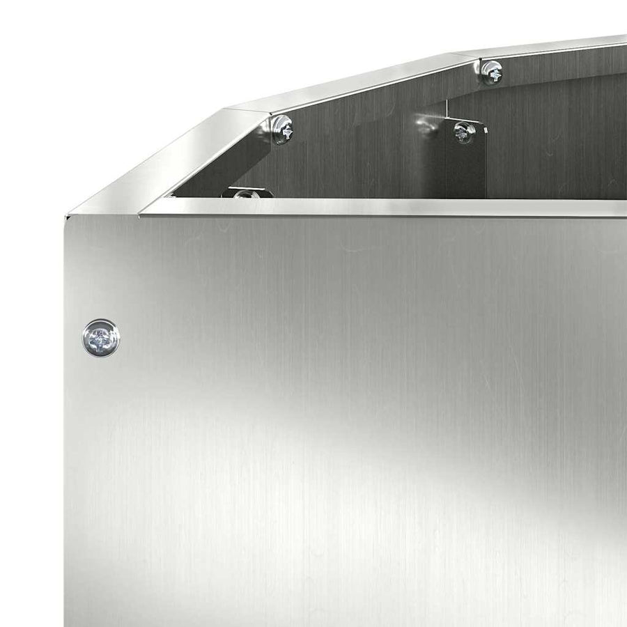 Plantenbak Zilver 60 x 30 x 50 cm Gegalvaniseerd staal