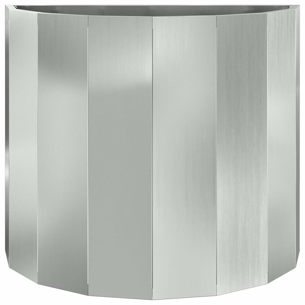 Plantenbak Zilver 60 x 30 x 50 cm Gegalvaniseerd staal