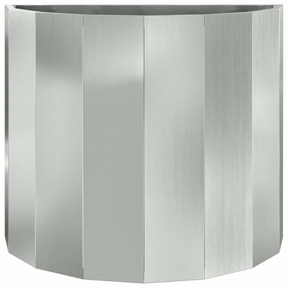 Plantenbak Zilver 60 x 30 x 50 cm Gegalvaniseerd staal