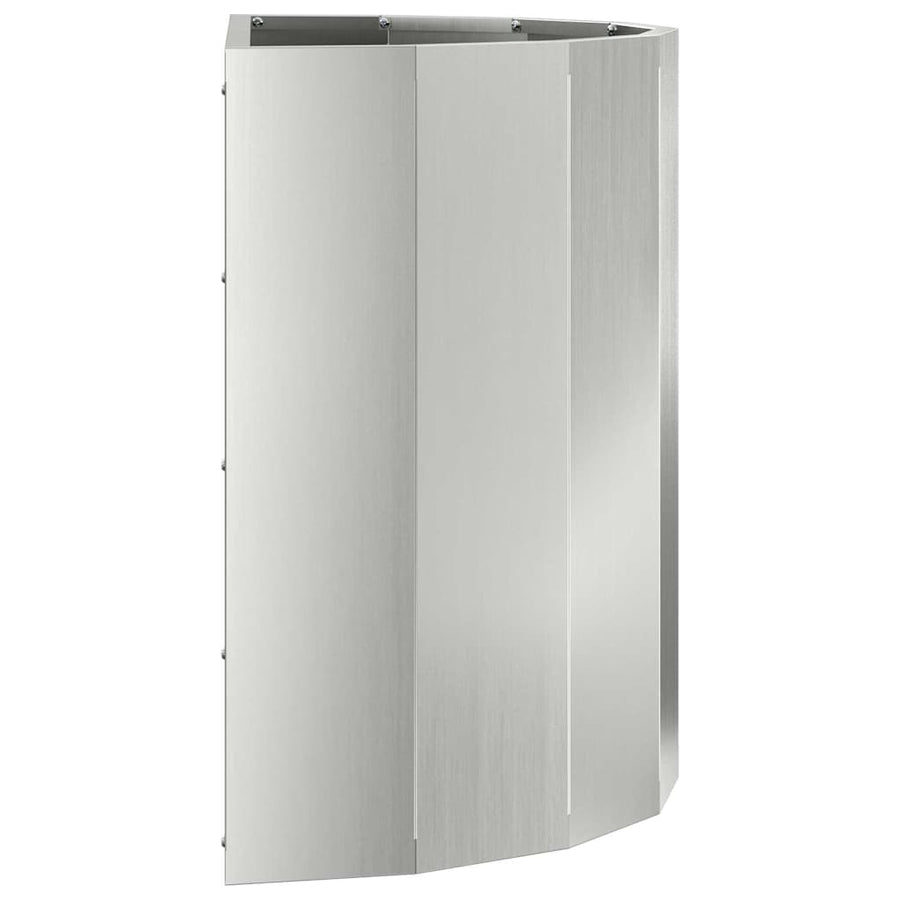 Plantenbak Zilver 60 x 30 x 50 cm Gegalvaniseerd staal