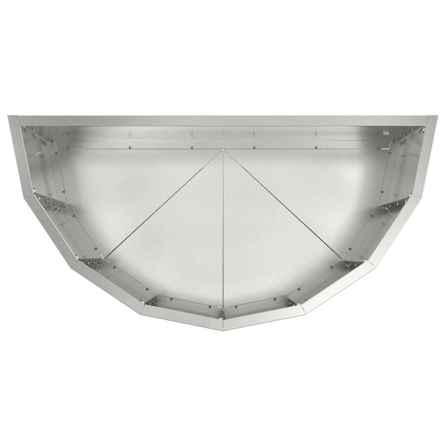Plantenbak Zilver 60 x 30 x 50 cm Gegalvaniseerd staal