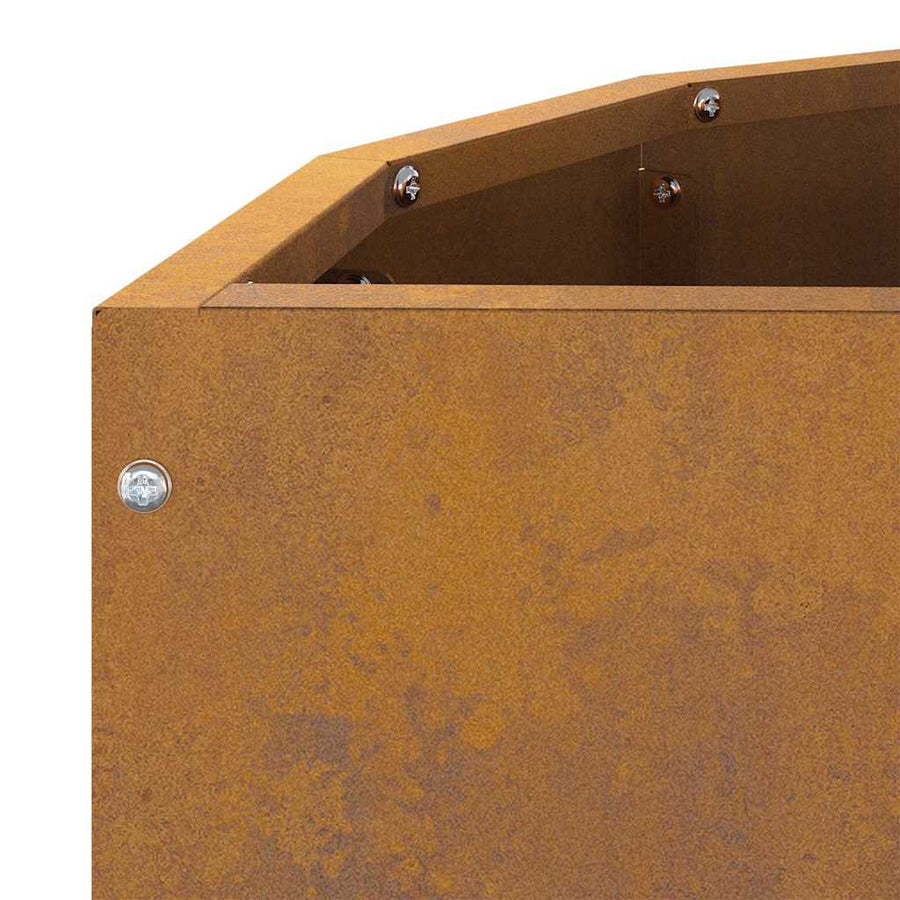 Plantenbak Roestig 60 x 30 x 50 cm Cortenstaal