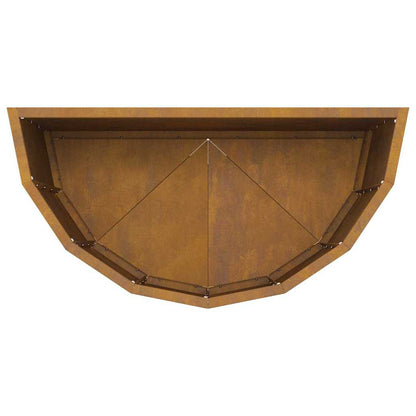 Plantenbak Roestig 60 x 30 x 50 cm Cortenstaal
