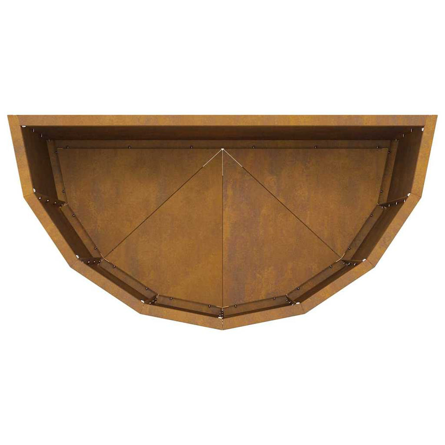 Plantenbak Roestig 60 x 30 x 50 cm Cortenstaal
