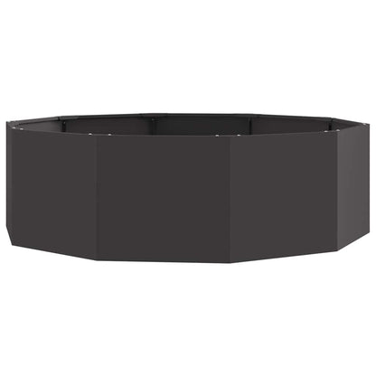 Plantenbak Zwart 120 x 120 x 35 cm Staal